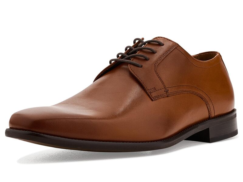 ジョンストンアンドマーフィー メンズ シューズ オックスフォード Johnston & Murphy Burke Plain Toe Brown Full Grai ブラウン