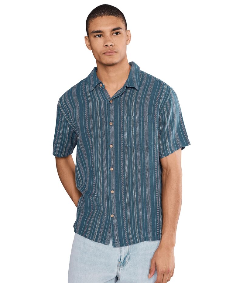 ハーレー メンズ トップス シャツ Hurley Oceanside Short Sleeve Monsoon