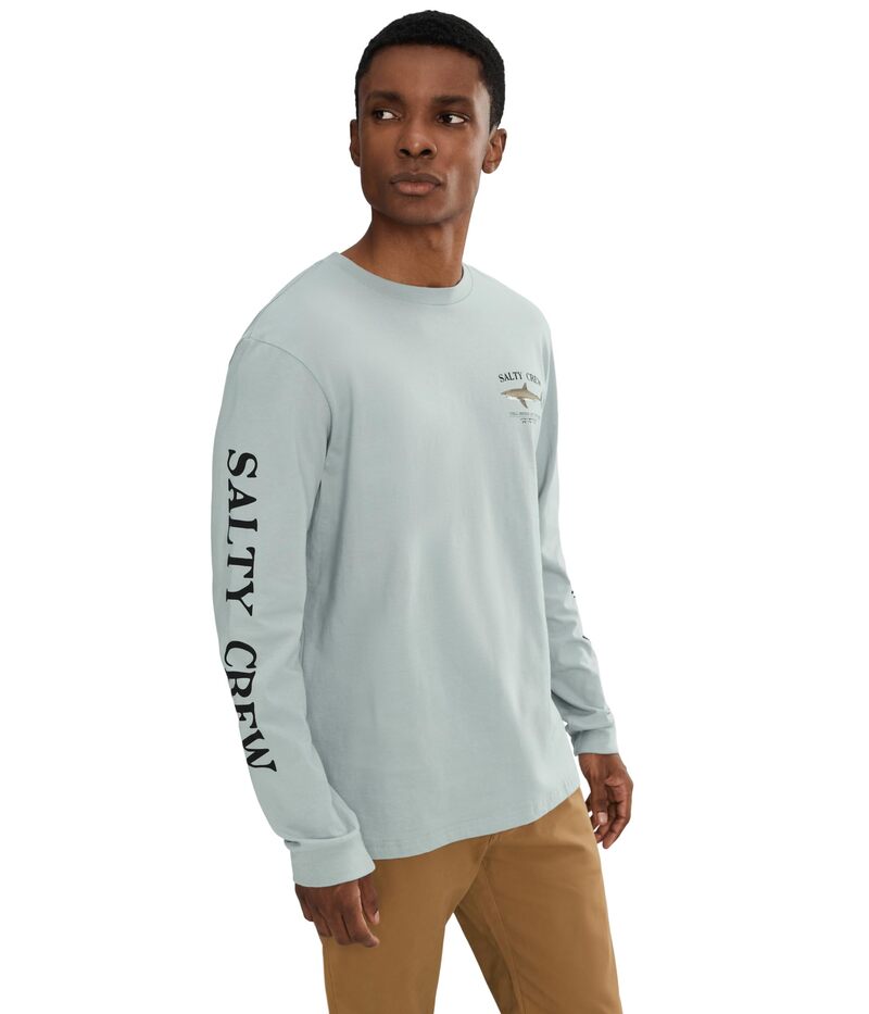 ソルティークルー メンズ トップス プルオーバー Salty Crew Bruce Long Sleeve Tee Quarry