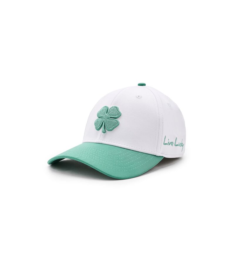 ブラックローバー メンズ アクセサリー 帽子 Black Clover Premium Clover 179 Hat Jade/White Hat/ ホワイト