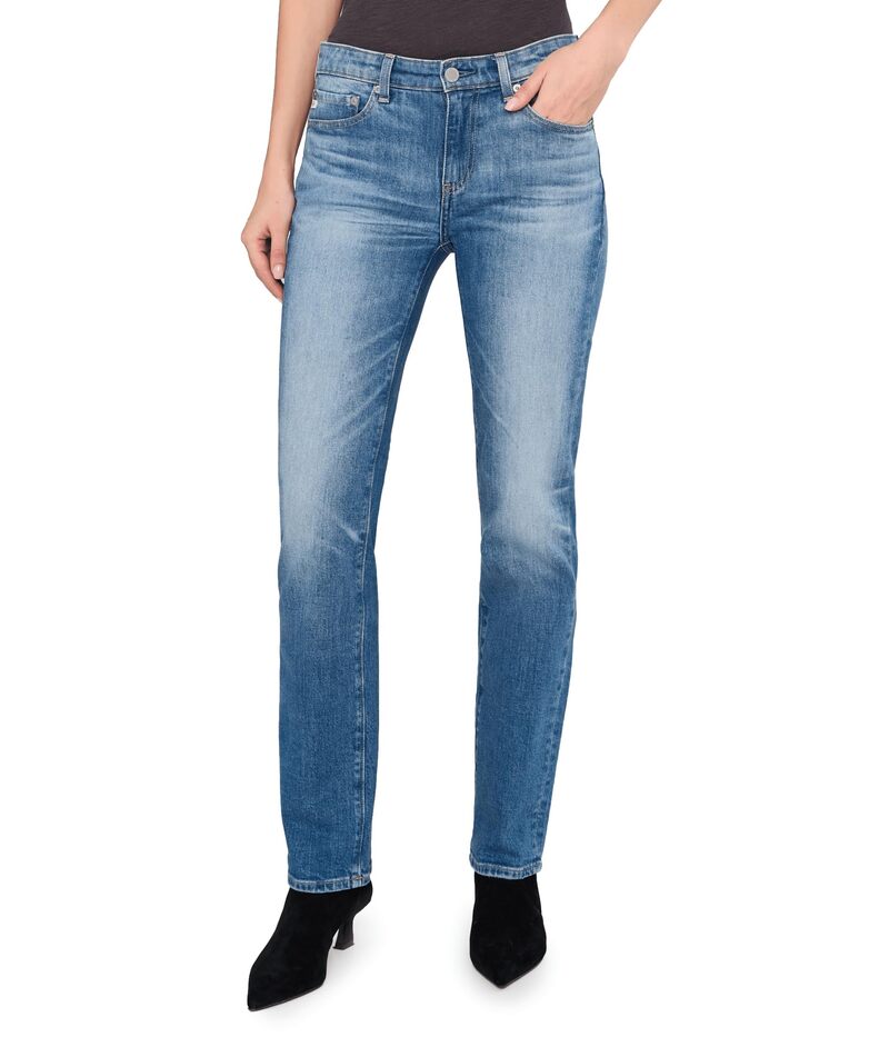 エージージーンズ レディース ボトムス デニムパンツ ローライズ AG Jeansandra Low Rise Slim Straight 15 Years Regal