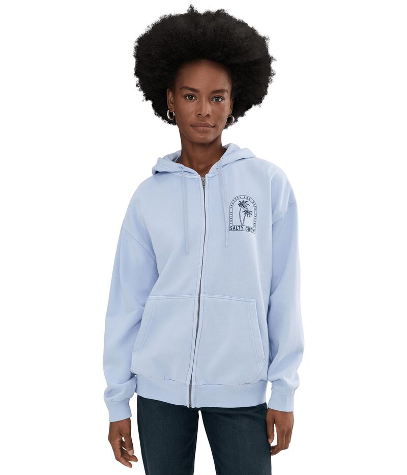 ソルティークルー レディース アウター パーカー・スウェット Salty Crew Archway Zip Hoodie Purple パープル トップス-レディースファッション