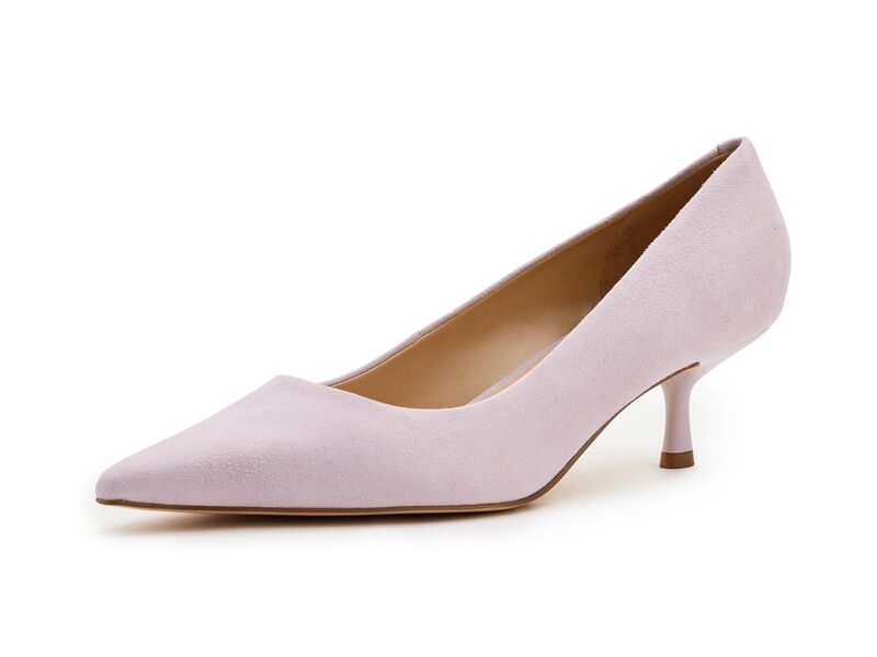 目じるし・フィッシャー レディース シューズ 踵 Marc Fisher LTD Calynna Lilac Leather 紫はしどい
