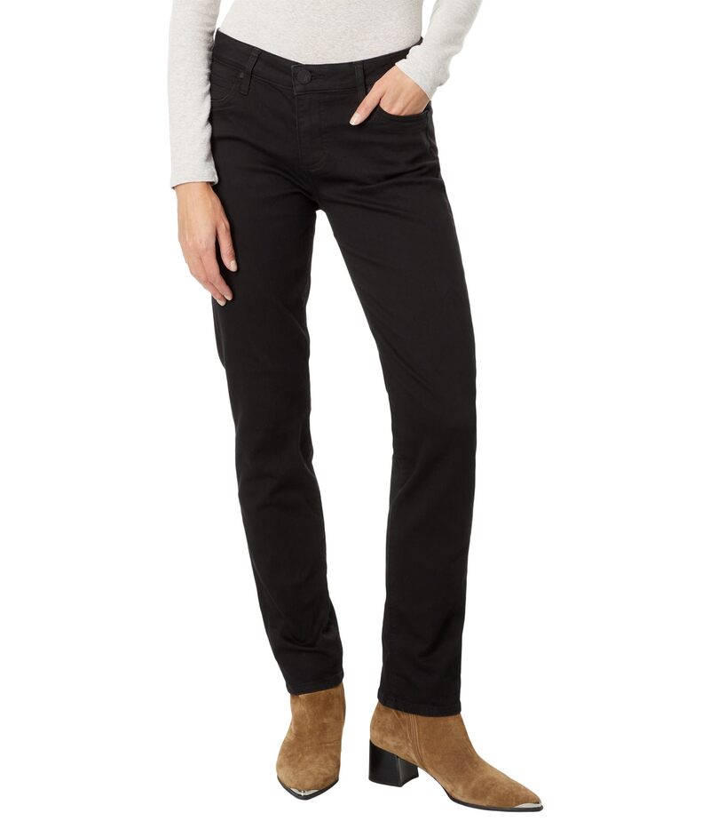 カットフロムザクロス レディース ボトムス デニムパンツ ジーンズ KUT from the Kloth Catherine Boyfriend Jeans Black ブラック