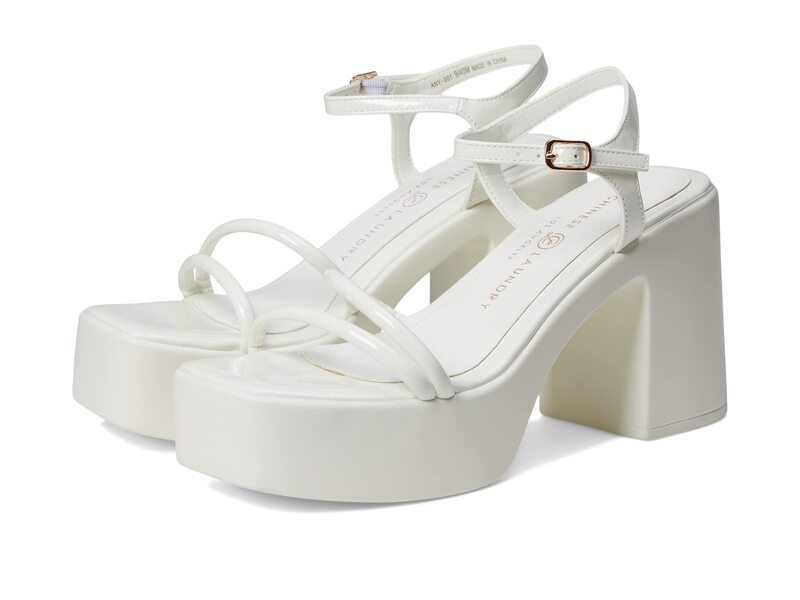 チャイニーズランドリー レディース シューズ ヒール Chinese Laundry Avianna White Patent ホワイト
