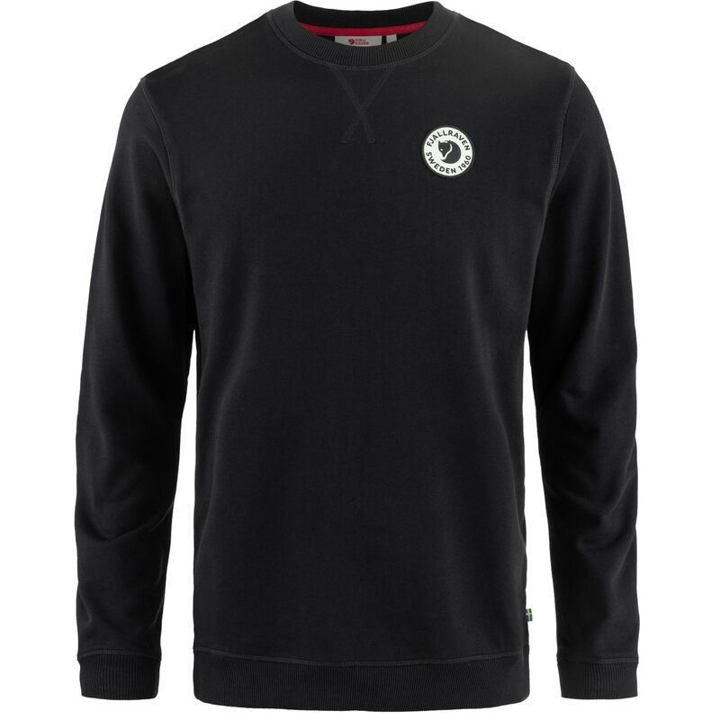 フェールラーベン メンズ アウター ニット・セーター ロゴ Fjallraven 1960 Logo Badge Sweater Black ブラック