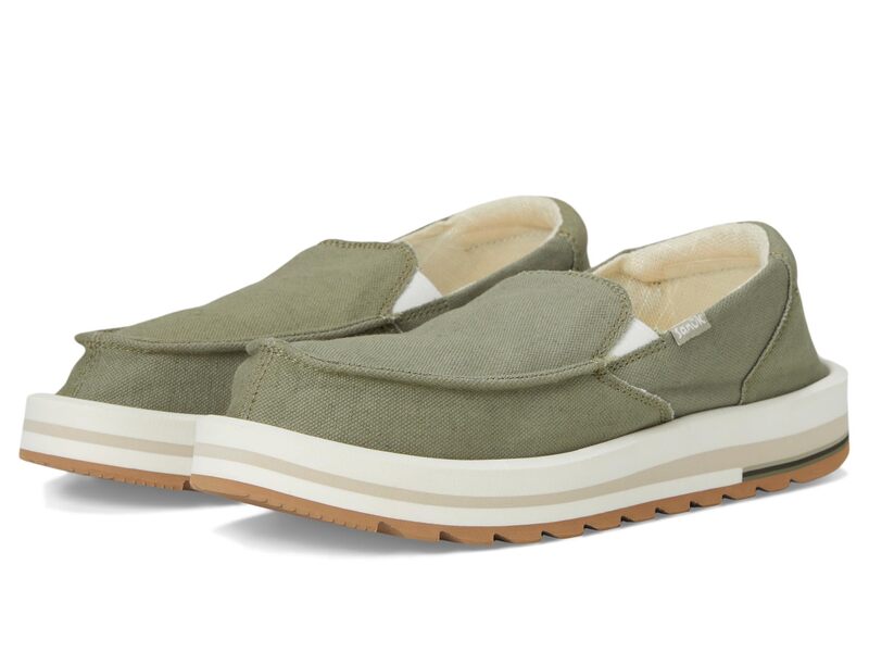 サヌーク レディース シューズ サンダル Sanuk Donna Mesa Olive オリーブ サンダル-靴-コンフォートサンダル