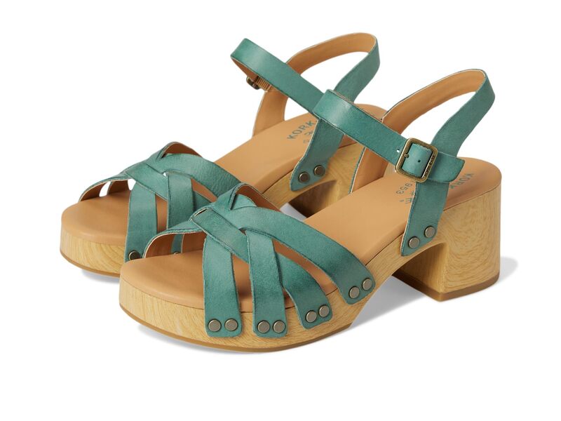 コークイーズ レディース シューズ ヒール Kork-Easester Teal ティール