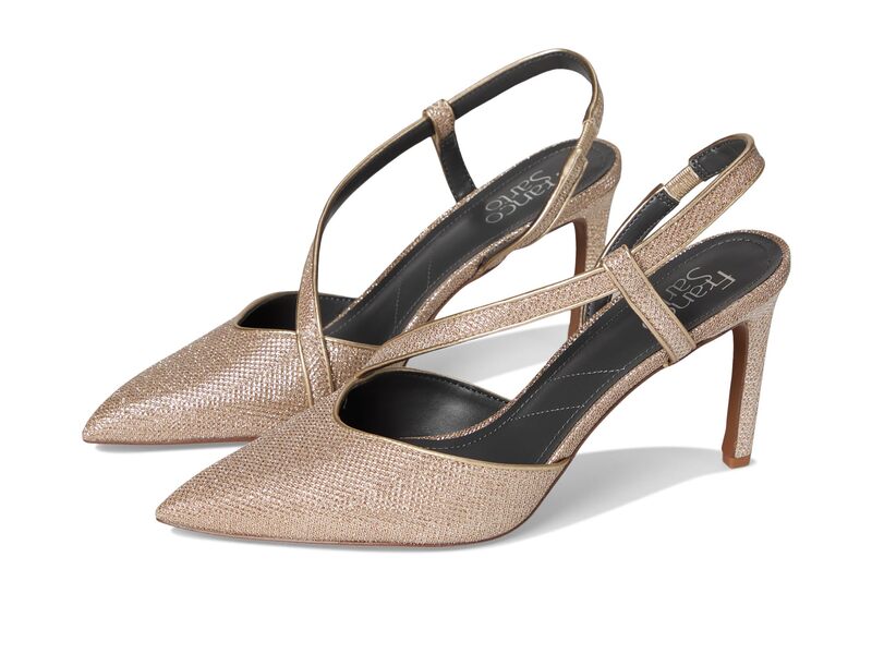 フランコサルト レディース シューズ 踵 サンダル Franco Sarto Peyton Strappy Sandals Platinumetall