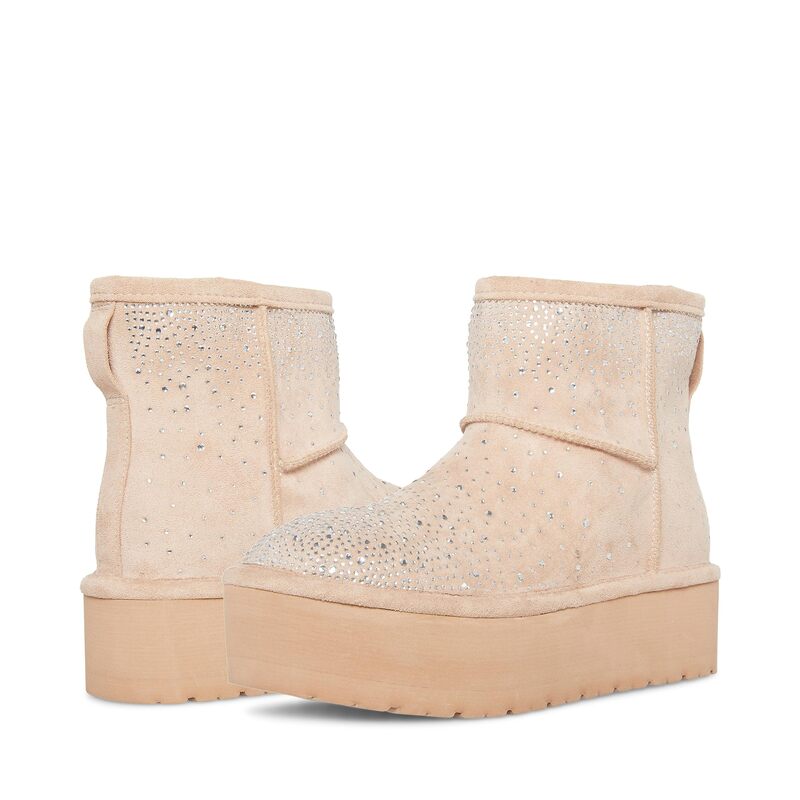 マッデンガール レディース シューズ ブーツ・レインブーツ Madden Girl Ease-HR Light Sand サンド