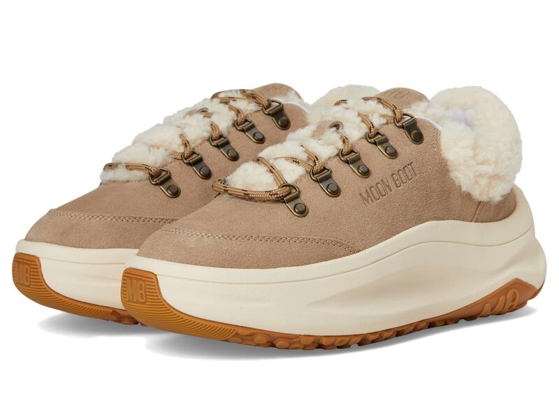 お月さまブーツ レディース シューズ スニーカー MOON BOOT Moon247 City Shearling Sand 真砂