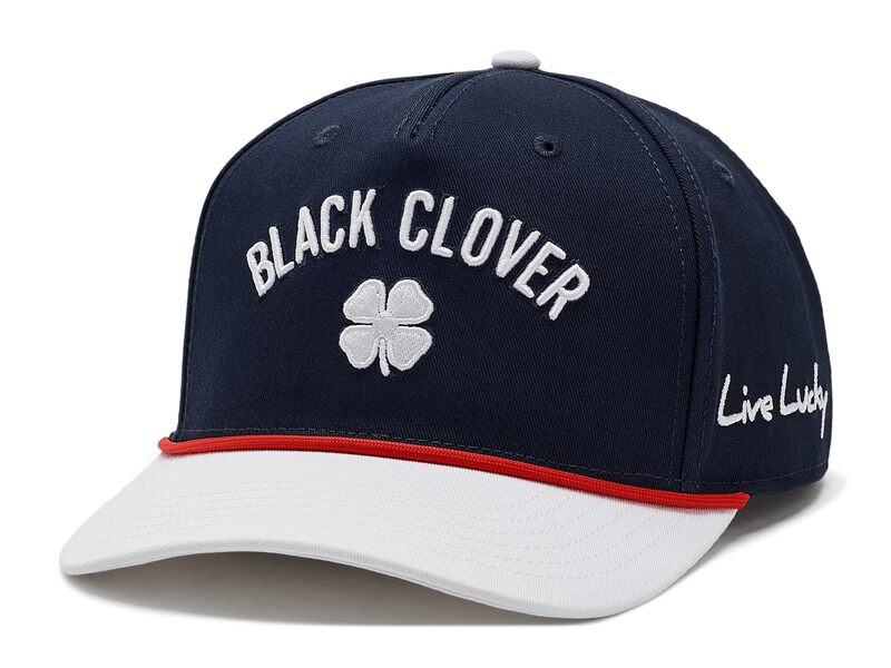 ブラックローバー メンズ アクセサリー 帽子 Black Clover Timeless 5 Adjustable Hat Navy/White ホワイト