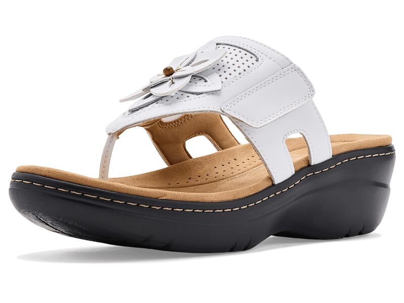 クラークス レディース シューズ ヒール Clarks Merliah 2 Kyla White Combi Coa ホワイト 16,265円