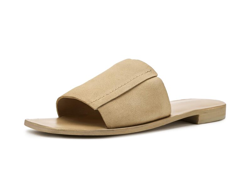 フリーピープル レディース シューズ サンダル Free People Verona Slides Oiled Silt Sued