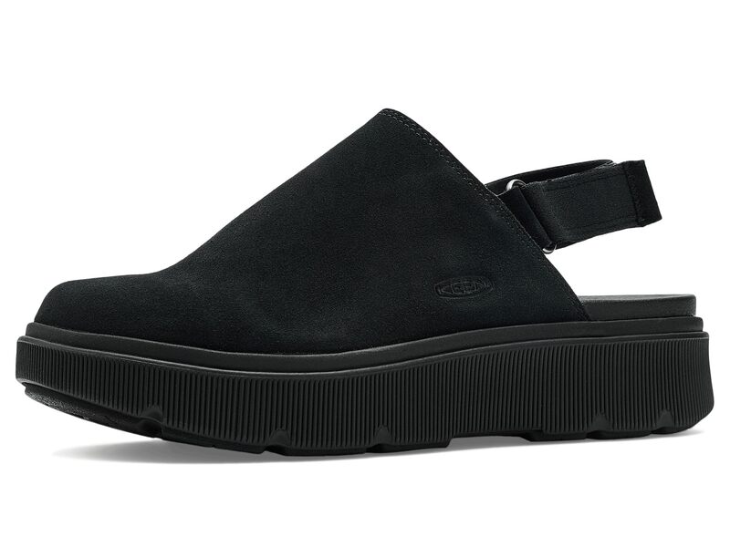 キーン レディース シューズ サンダル KEEN Elle Mila Mule Black 黒いこと コンフォートサンダル-サンダル-レディース靴