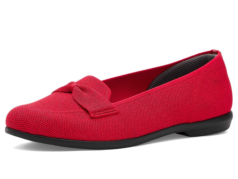 ライフストライド レディース シューズ スリッポン・ローファー LifeStride Kandi Loafers/Moc Shoes Fired レッド