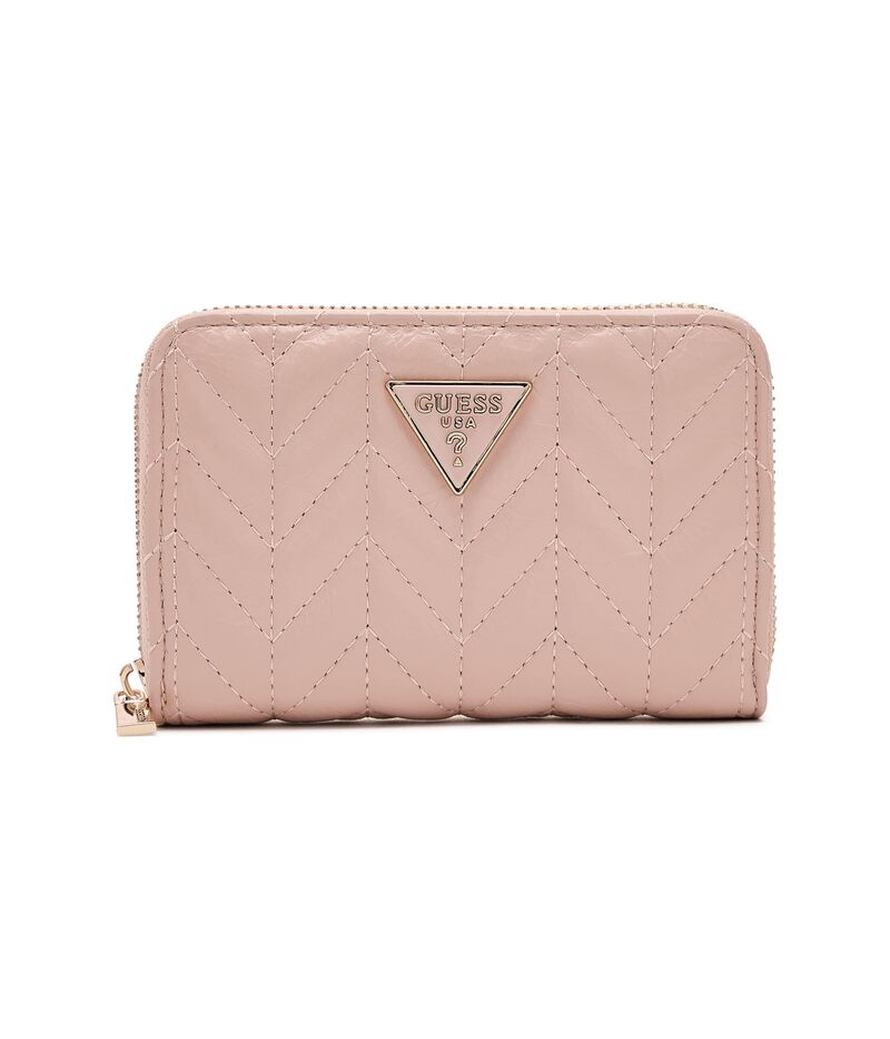 ゲス レディース 付属物 札入れ GUESS Cheryl Medium Zip Around Wallet Light Rose バッグ・小物・ブランド雑貨-財布・ケース-レディース財布