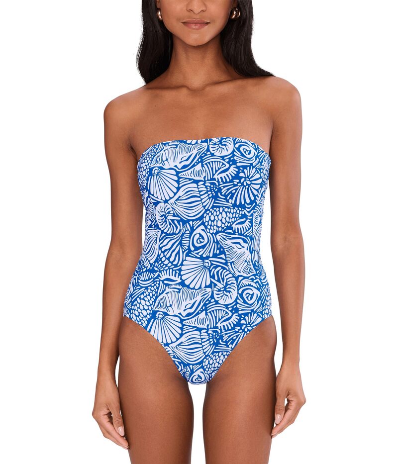 シーフォリー レディース 水着 上下セット Seafolly C Shells DD Bandeau One Piece Sapphire サファイア 43,680円