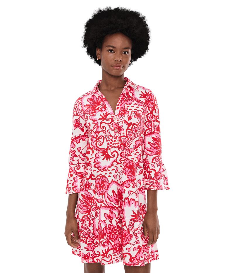 リリーピュリッツァー レディース トップス 衣装 Lilly Pulitzer Delany Dress Coconut Spicy S