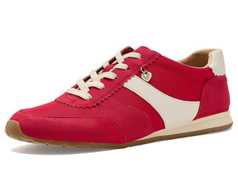 ライフストライド レディース シューズ スニーカー LifeStride Fearlessneakers Fired 赤いこと