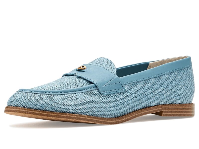 フランコサルト レディース シューズ スリッポン・ローファー Franco Sarto Stellan Denim Blue Wove ジーンズ