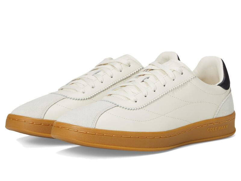 電話を掛けるハーン レディース シューズ スニーカー Cole Haan Grand Crosscourt Brynn Sneakers Ivory/Silver Bi 象牙色