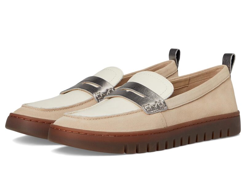 バイオニック レディース シューズ スリッポン・ローファー VIONIC Uptown Loafer/Moc Shoes Lucid Beige Mul ベージュ