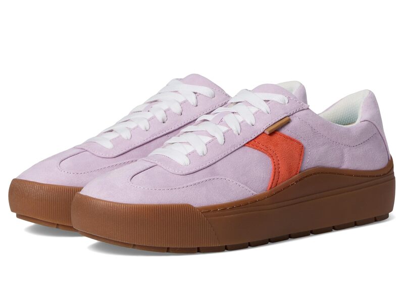 御医者さん・膝掛け レディース シューズ スニーカー スピード競技 Dr. Scholl\u0027s Time Off Win Lace-Up Lavender Microf ラベンダー 靴-レディース靴-スニーカー