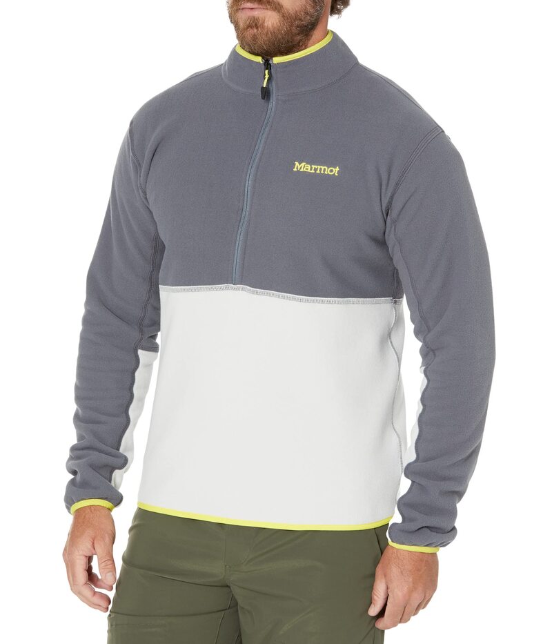 モルモット メンズ アウター 厚地の外套 Marmot Rocklin 1/2 Zip Steel Onyx/Glac