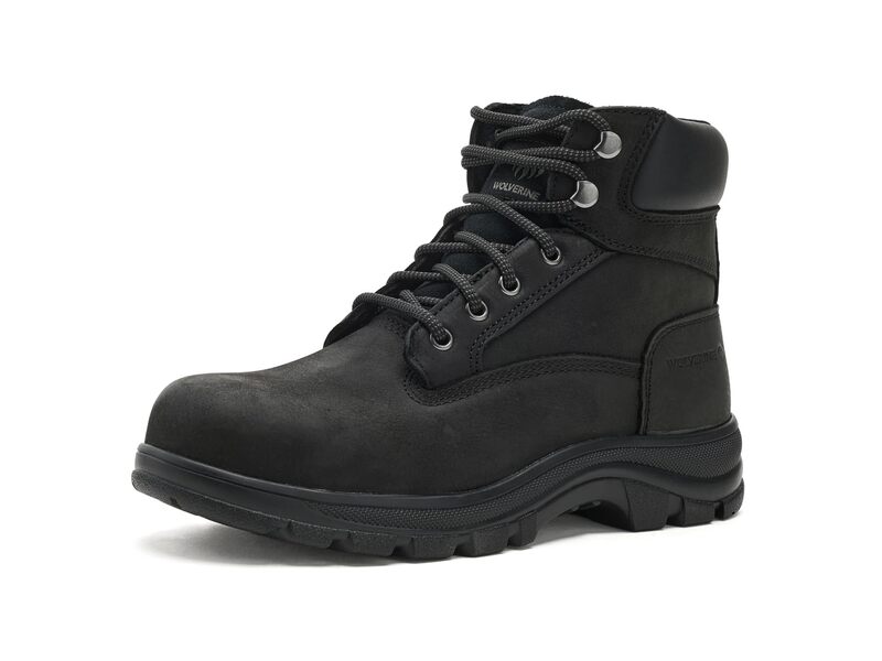 ウルヴァリン メンズ シューズ ブーツ・レインブーツ Tシャツ Wolverine Carlsbad Steel Toe 6\" Black ブラック