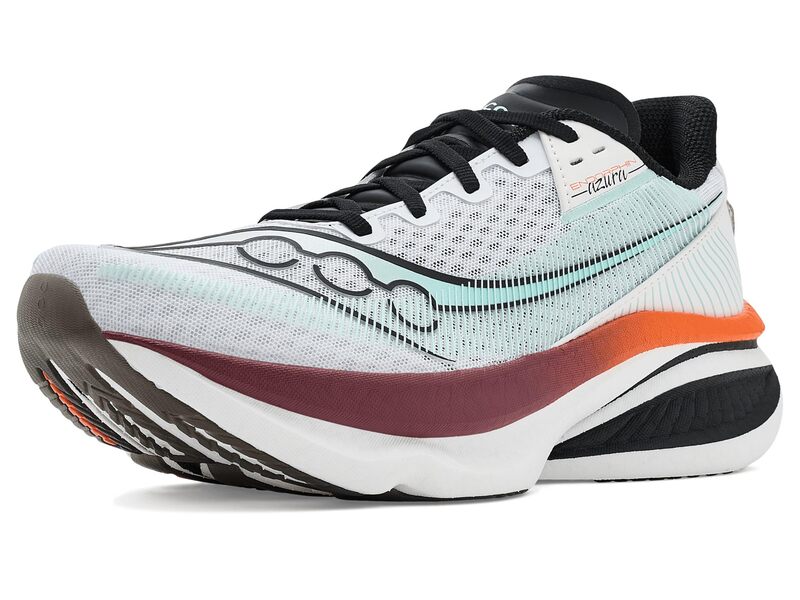 サッカニー メンズ シューズ スニーカー Saucony Endorphin Azura White/Crimson ホワイト