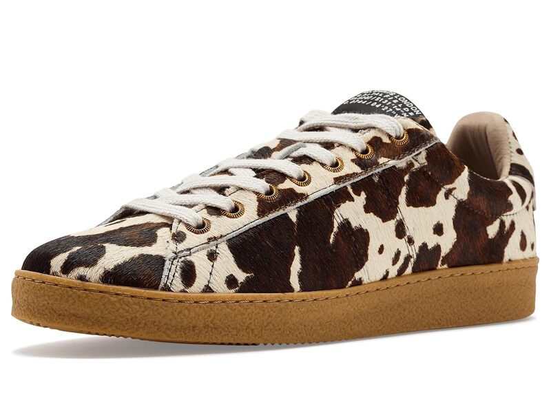 オールセインツ レディース シューズ スニーカー AllSaints Leon Sneakers Cow Print