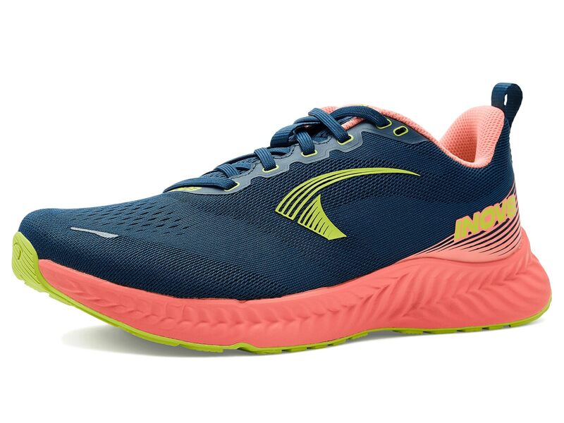 イノヴェイト レディース シューズ スニーカー INOV8 RoadFly Blue/Coral/Lime 青み