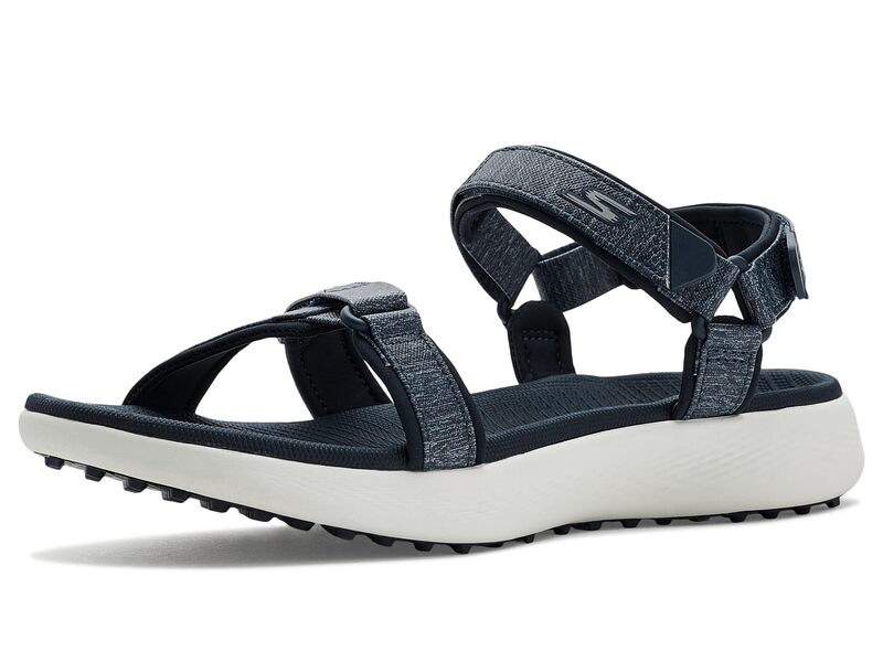 スケッチャーズ レディース シューズ サンダル Skechers GOLF 600 Spikeless Golf Sandal Navy/White 白いこと