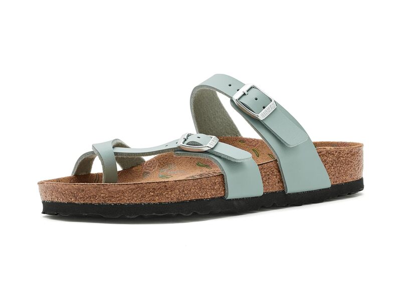 ビルケンシュトック レディース シューズ サンダル プリント Birkenstock Mayari - Printed Footbed Pure Sage セージ