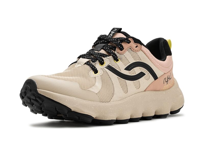 ライカ レディース シューズ スニーカー Ryka Podflow TR Beach Beige/Bla ベージュ