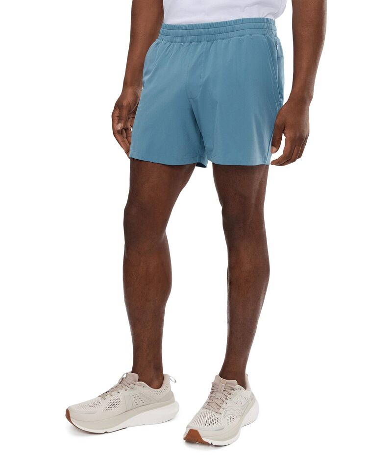 ビヨンドヨガ メンズ ボトムス ハーフパンツ・ショーツ ショートパンツ Beyond Yoga Short Run 5 Lined Shorts Harbor Blue ブルー