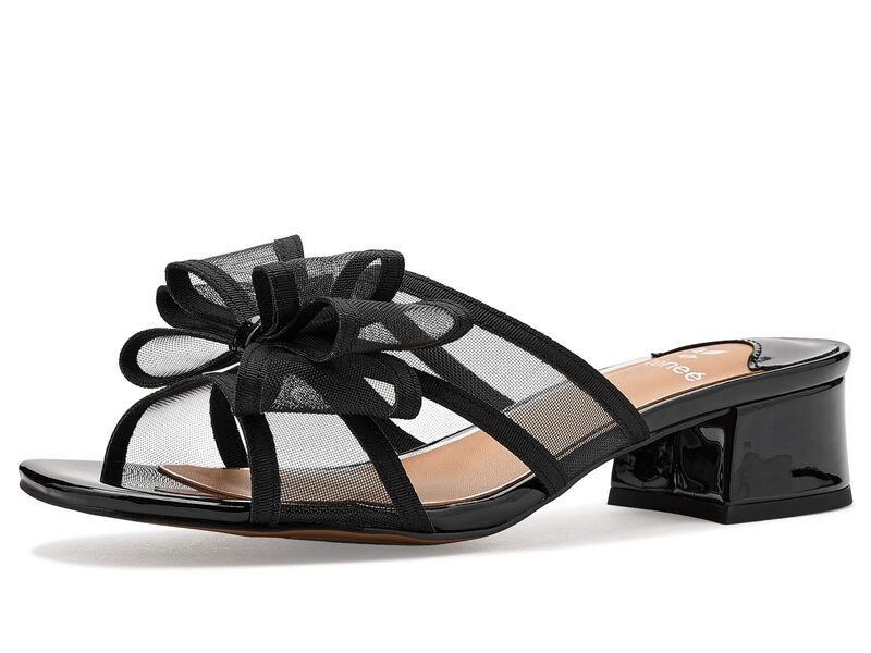ジェイレニー レディース シューズ ヒール サンダル J. Renee Finola Slip-On Sandal Black ブラック