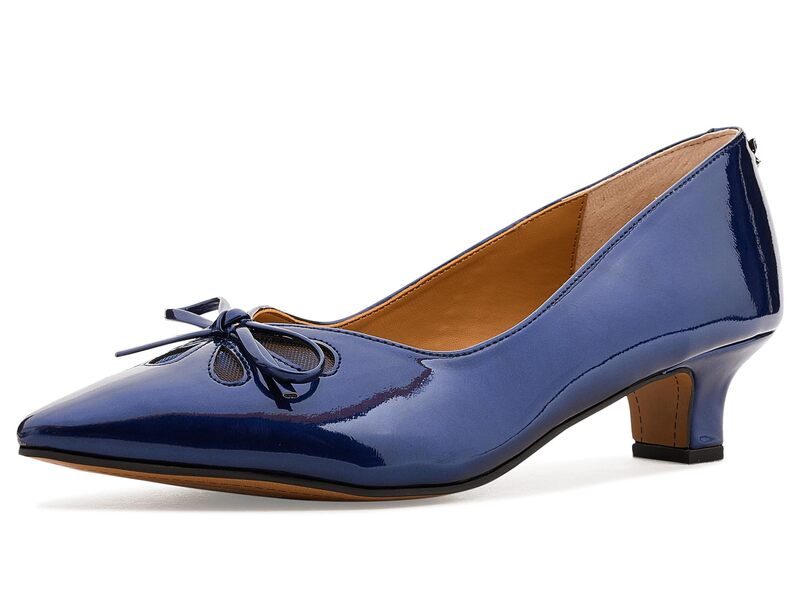 ジェイレニー レディース シューズ 踵 J. Renee Calinda Navy 米国海軍