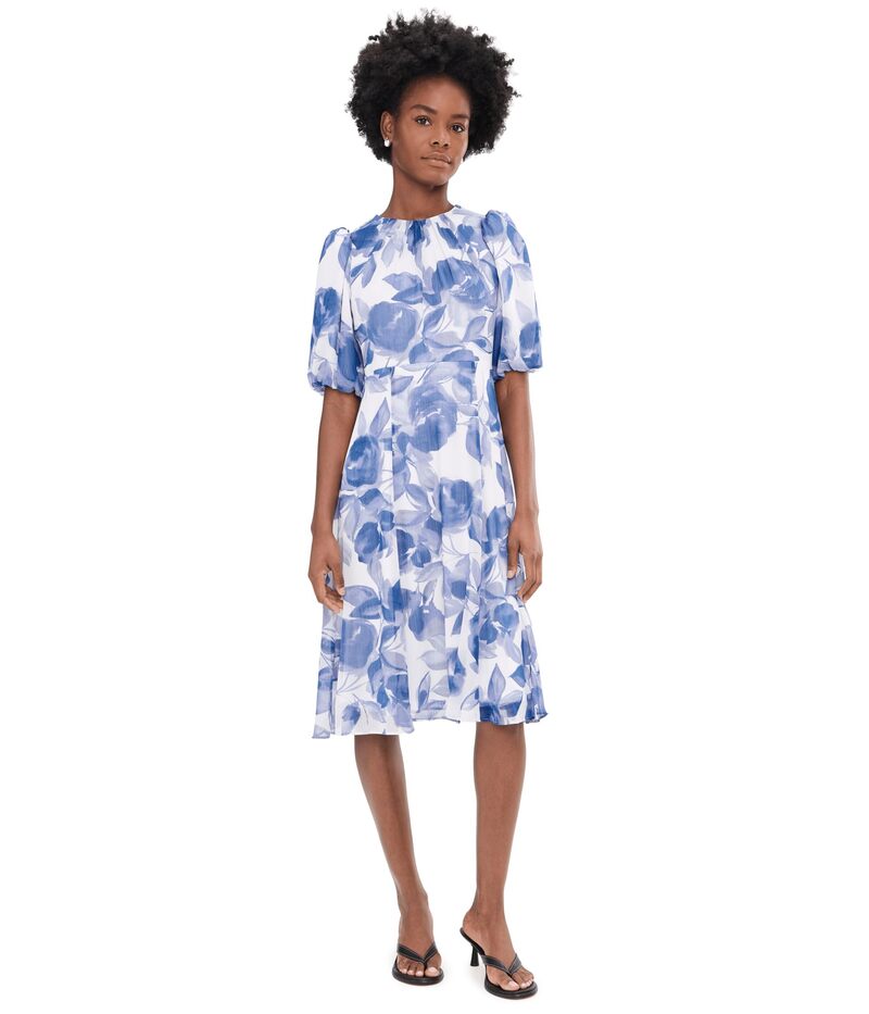 カルバンクライン レディース トップス 衣装 シフォン midi Calvin Klein Puff Sleeve Chiffon Midi Spring Mist Mul