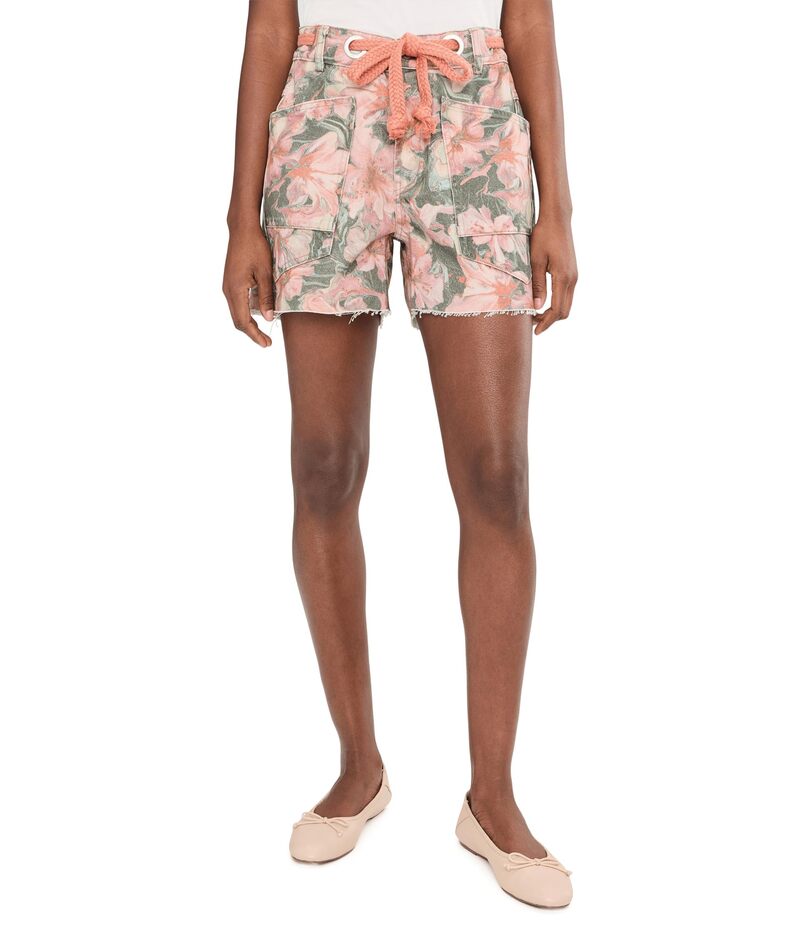 フリーピープル レディース ボトムス ハーフパンツ・ショーツ プリント ショートパンツ Free People Moxie Printed Shorts Watermelon Comb