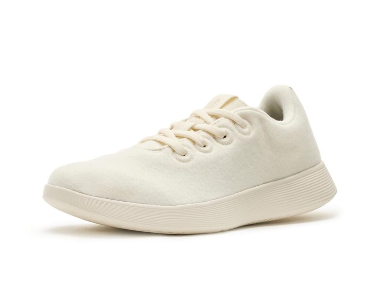 オールバーズ レディース シューズ スニーカー 羊毛 Allbirds Wool Runner NZ Natural White ( 白いこと
