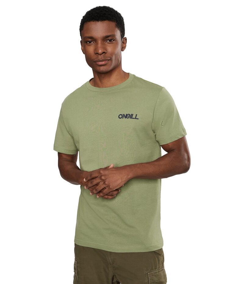 オニール メンズ トップス シャツ O'Neill Dawn Classic Short Sleeve Tee Oil Green グリーン