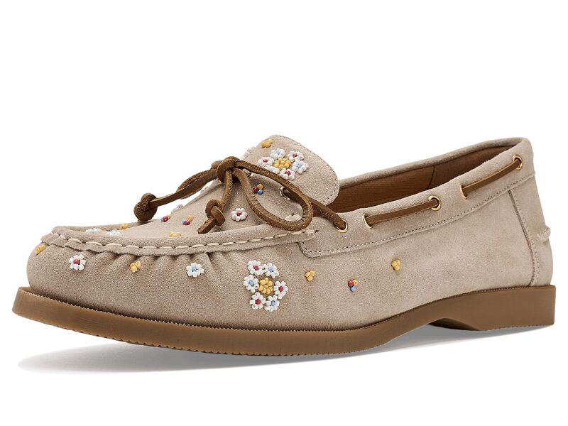フリーピープル レディース シューズ Free People Sandy Seed Bead Boat Shoes Oyster Cove Sue 靴-ローファー