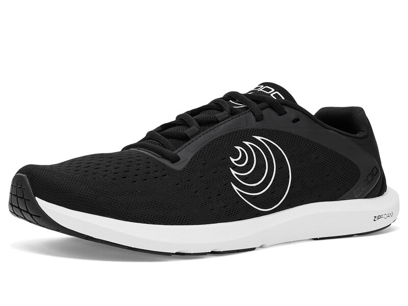 トポアスレチック レディース シューズ スニーカー Topo Athletic St-6 Black/White 白いこと