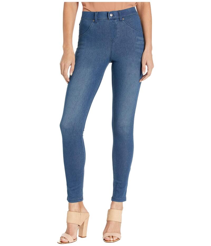 ヒュー レディース ボトムス ジーンズズボン下 レギンス ご機嫌酉の方角 HUE High-Waist Ultra Soft Denim Leggingsteely Blue Was 青み