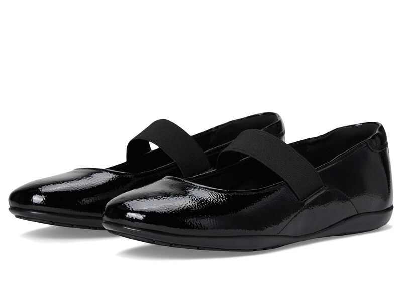 鍵を掛ける界面 レディース シューズ サンダル Rockport Aver Black Patent 黒いこと