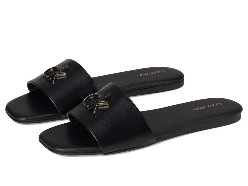 カルバンクライン レディース シューズ サンダル Calvin Klein Yancie Black 黒いこと