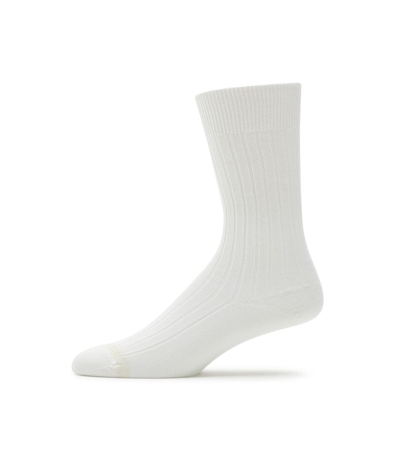 かっこ良い羊毛 レディース アンダーお召しもの ソックス トール Smartwool Everyday Slouchy Rib Tall Crew Socks White 白いこと