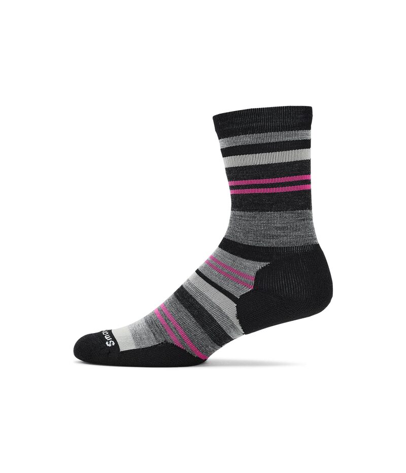 かっこ良い羊毛 レディース アンダーお召しもの ソックス Smartwool Everyday Saturnsphere Crew Socks Black 黒いこと